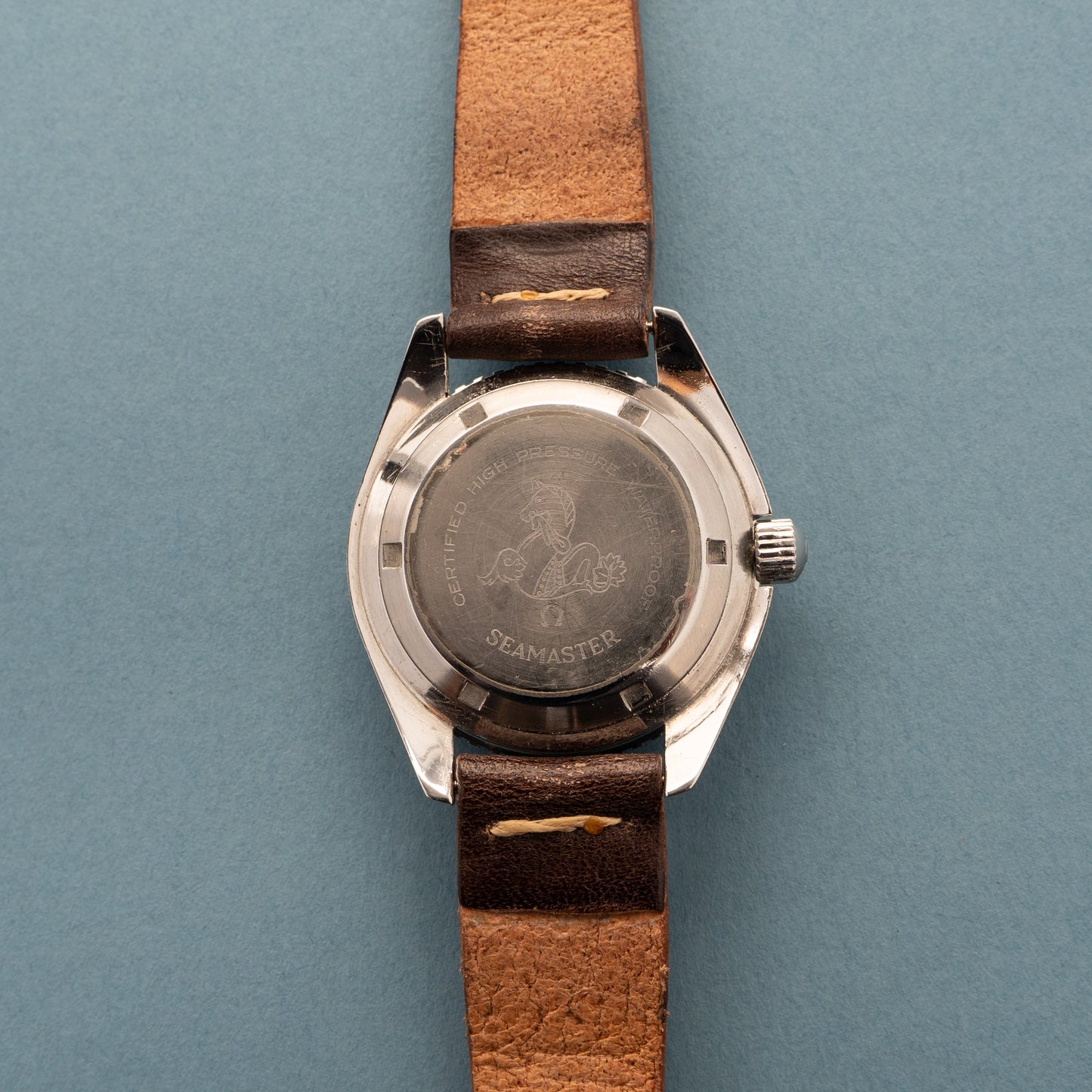 Omega SS Seamaster Small Triangle