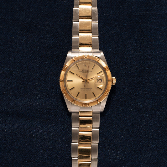 Rolex Ref. 1625 SS & Y Turn-O-Graph with Original Rolex Bracelet