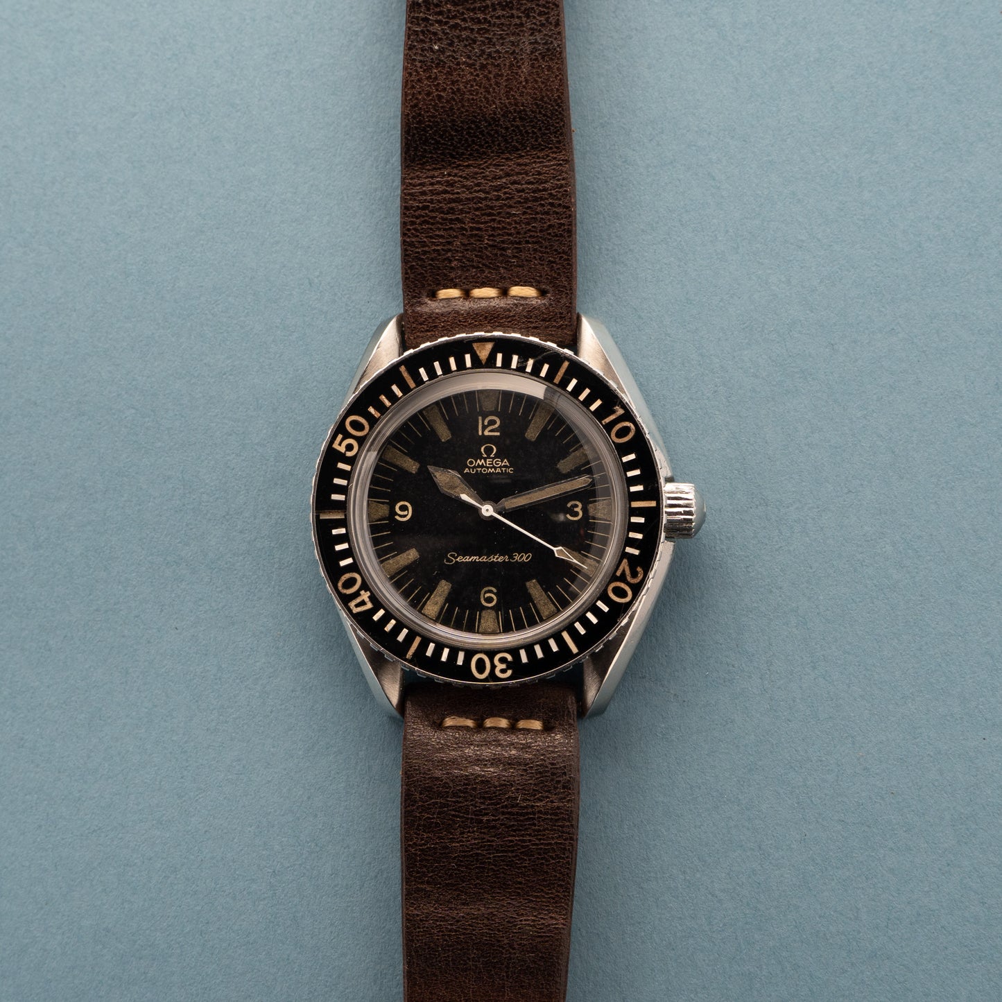 Omega SS Seamaster Small Triangle