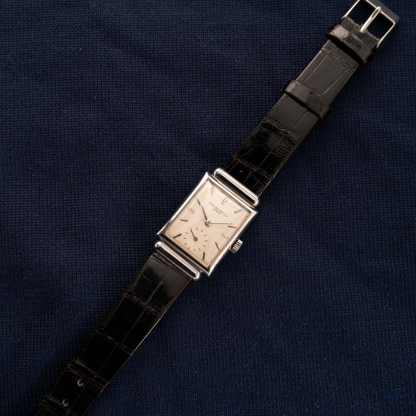 Patek Philippe SS "cashes" lugs