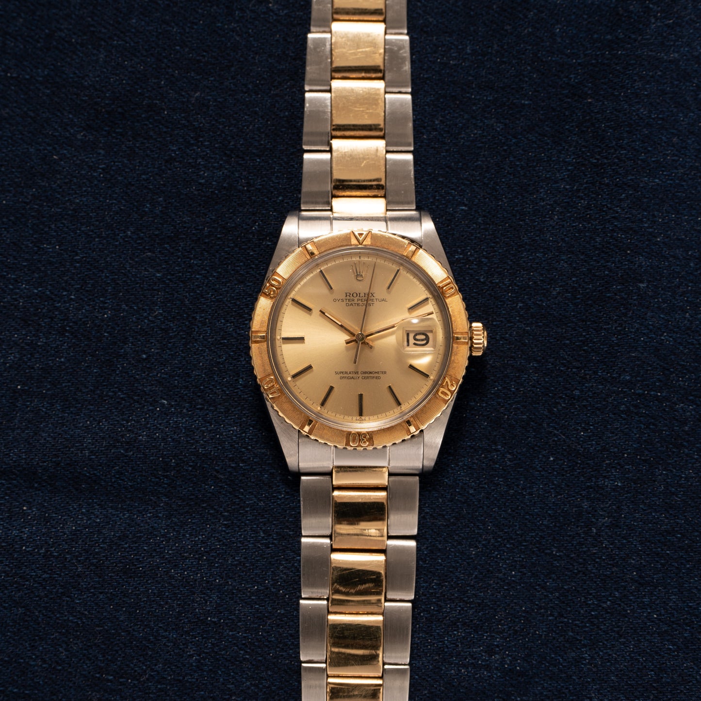 Rolex Ref. 1625 SS & Y Turn-O-Graph