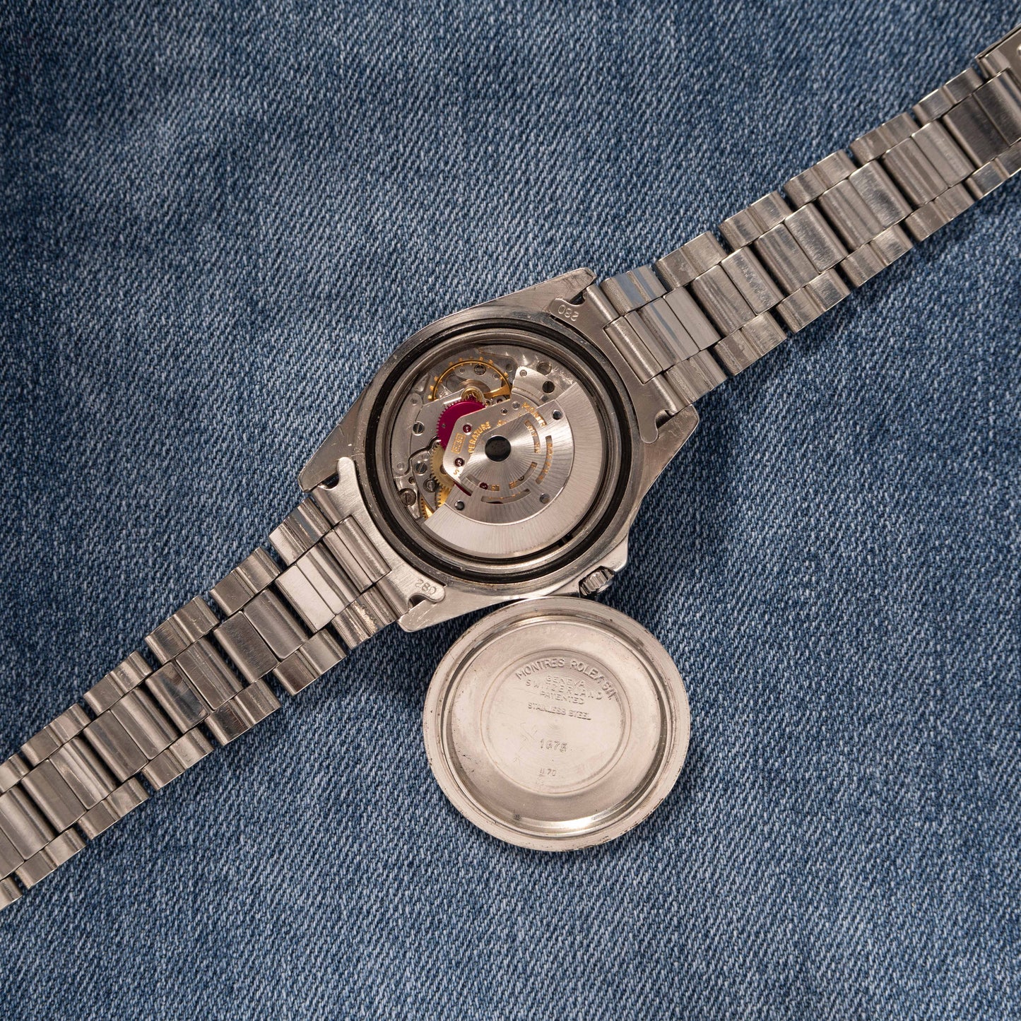 Rolex Ref. 1675 SS GMT Master Long E