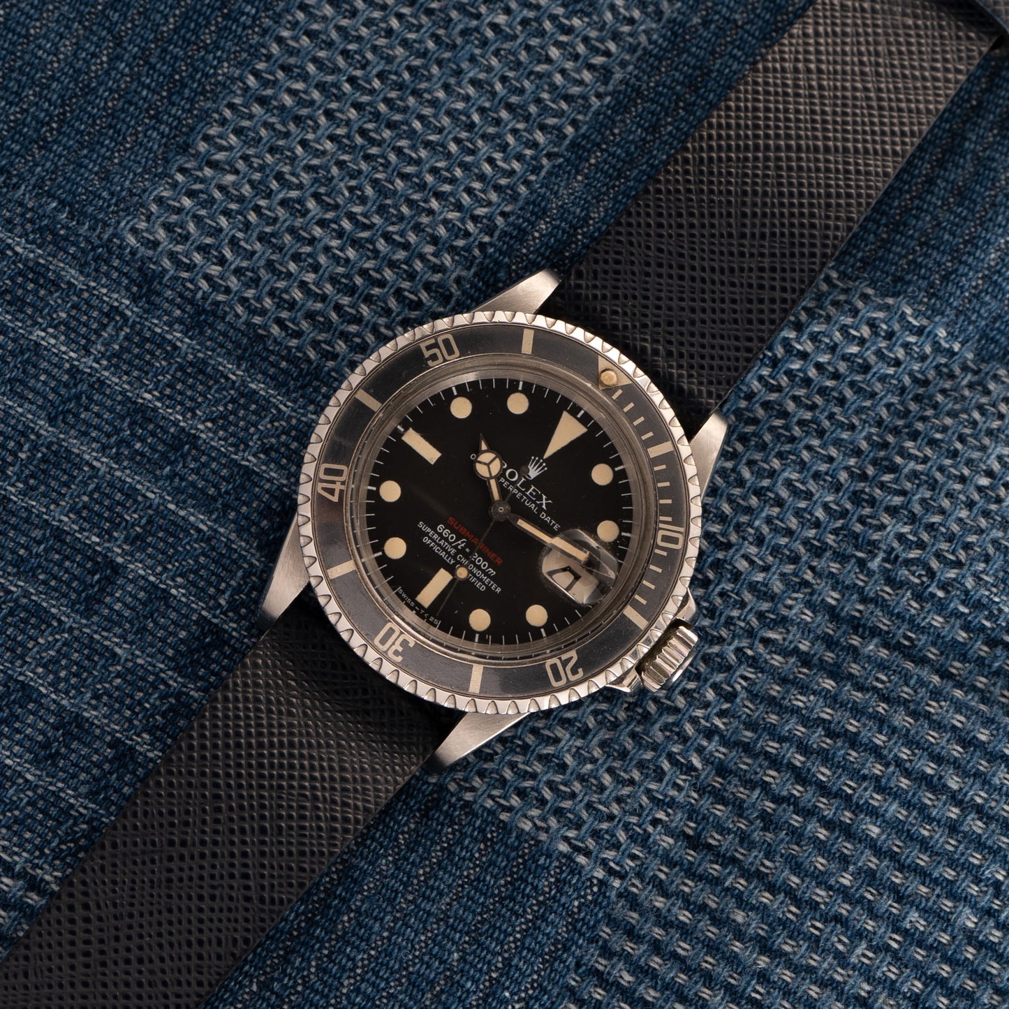 Rolex Ref. 1680 SS Submariner Single Red