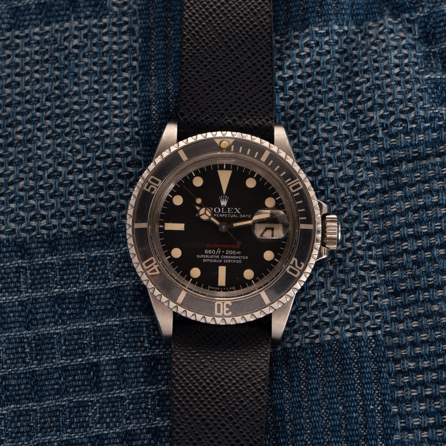 Rolex Ref. 1680 SS Submariner Single Red
