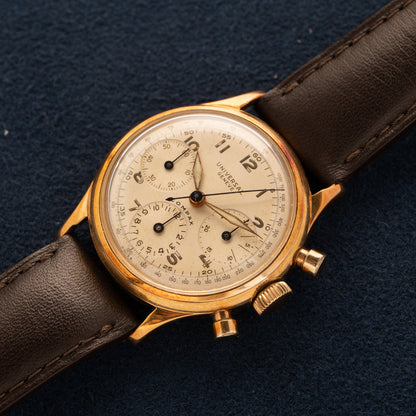 Universal Genève Ref. 52215 YG Compax with Box