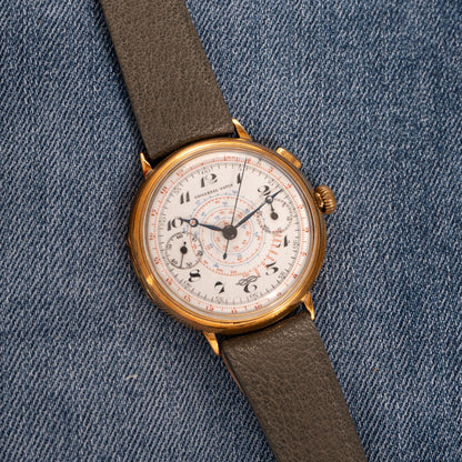 Universal Watch Ref. 516690 YG Compur